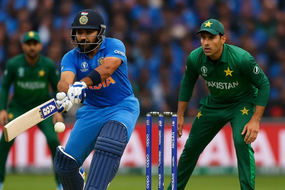 india national cricket team vs pakistan national cricket team timeline