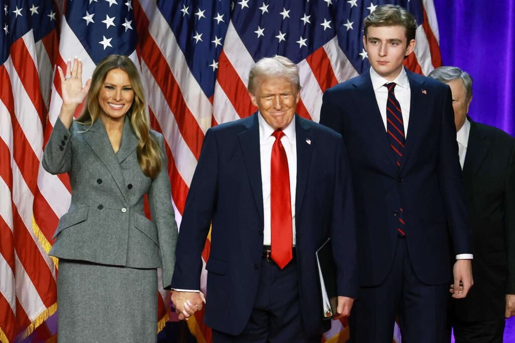 barron trump height