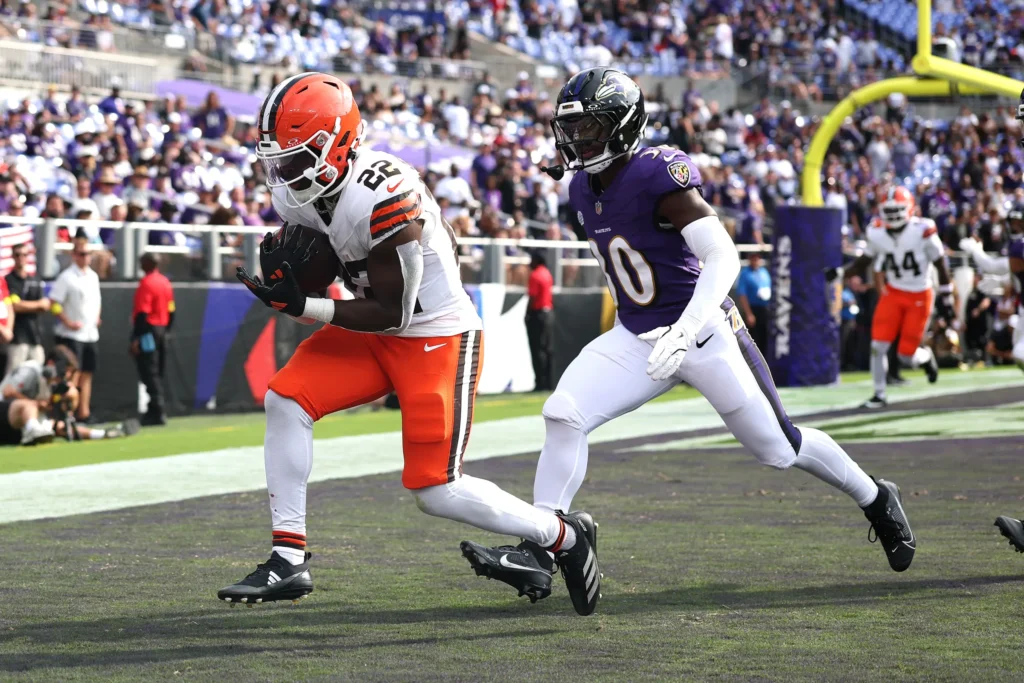 baltimore ravens vs cleveland browns match player stats