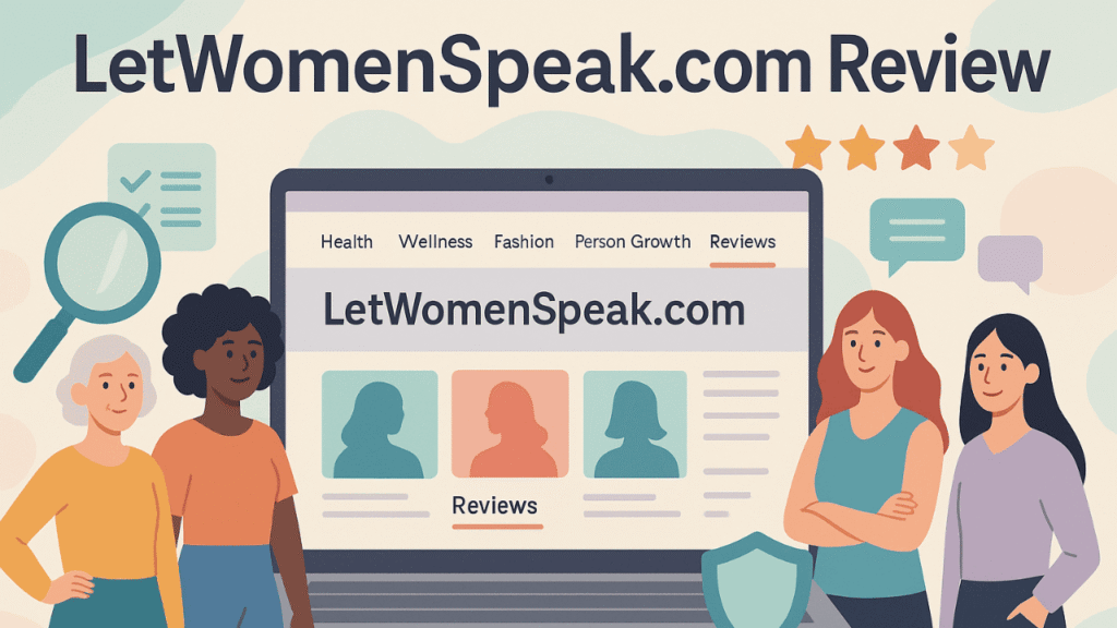 Reviews LetWomenSpeak.com