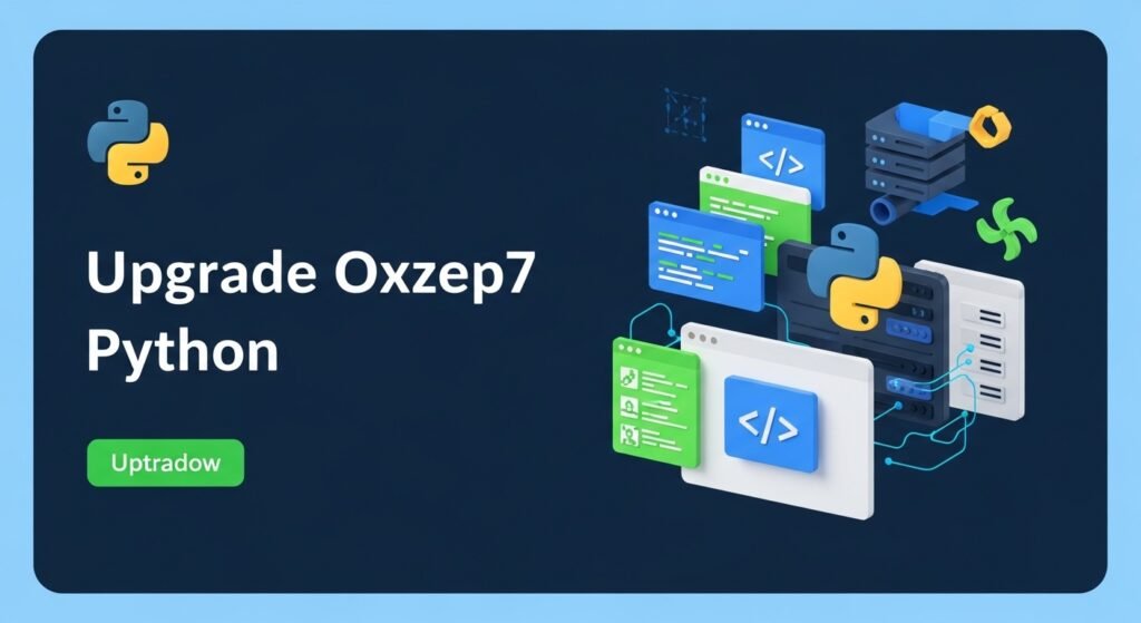 Upgrade Oxzep7 Python